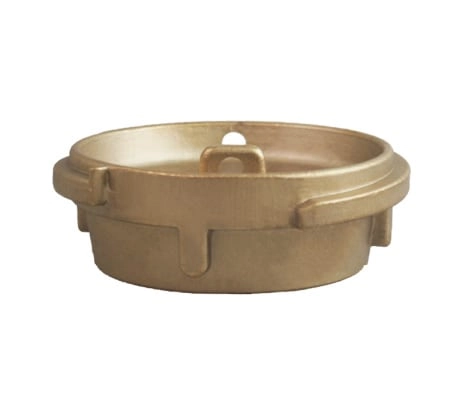 Соединение TankWagen, заглушка для муфты, латунь, TLVB100BR TITAN LOCK