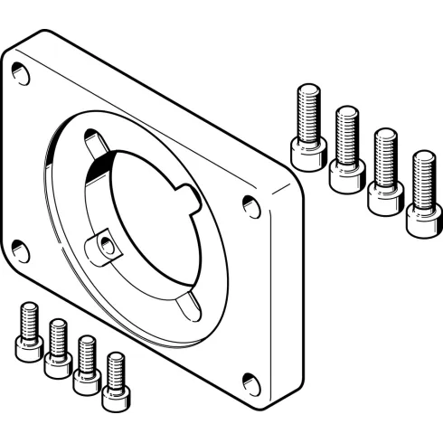 Фланец электродвигателя Festo EAMF-A-95B-80G