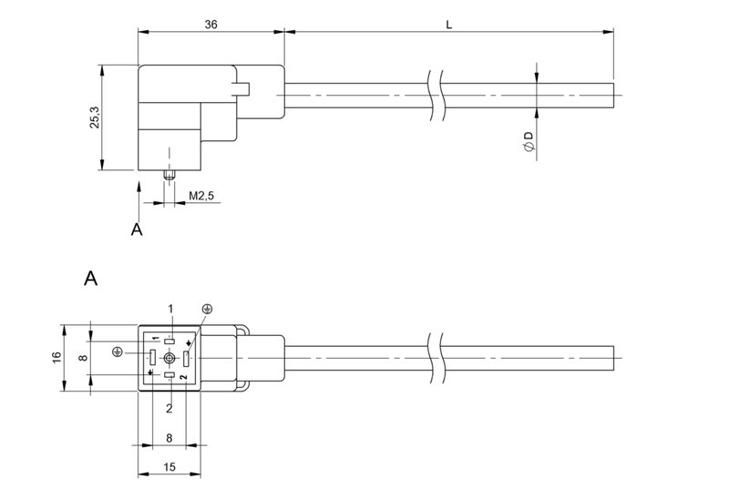 Разъем с кабелем Balluff BCC VC04-0000-10-054-PX0350-100