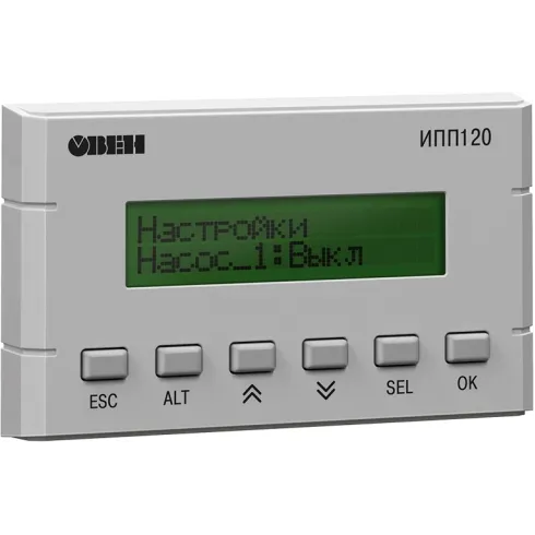 Информационная программируемая панель оператора ОВЕН ИПП120-1