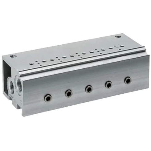 Плита односторонняя многоместная с выходами спереди Camozzi P103-03