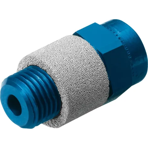 Глушитель алюминиевый с дросселем Festo GRE-3/8-NPT