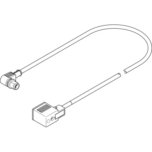 Соединительный кабель Festo NEBV-B2W3-K-0.3-N-M12W3