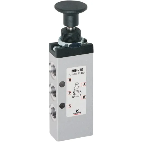 Распределитель с ручным управлением Camozzi 358-915