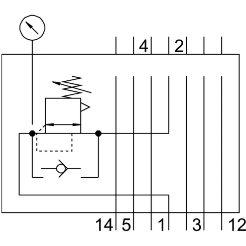 Промежуточная плита с регулятором давления Festo LR-ZP-P-D-3