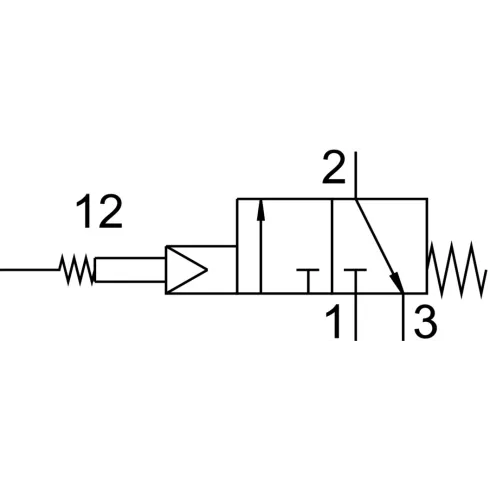 Распределитель с пружинным стержнем Festo FVS-3-1/8