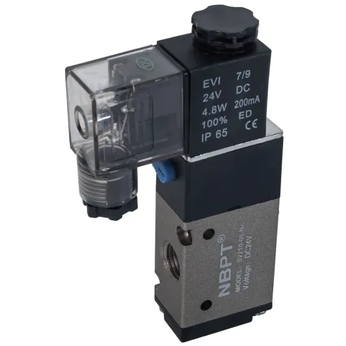 Распределитель с электропневматическим управлением NBPT 3V410-15-NO-1-AC24V