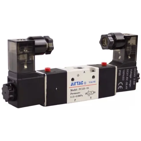Распределитель с электромагнитным управлением AirTAC 3V120-M5
