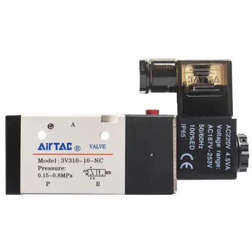 Распределитель с электромагнитным управлением AirTAC 3V310-10