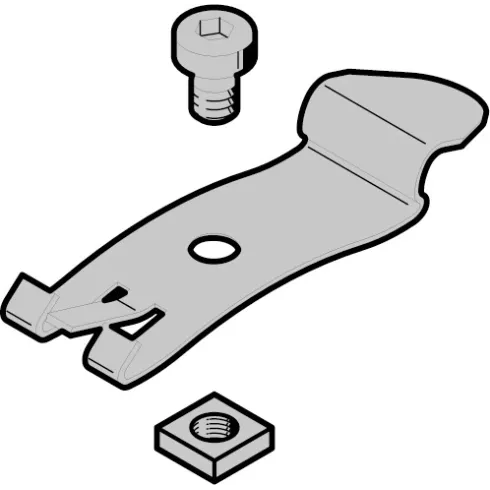 Крепление на Н-рейку Festo VAME-P7-T