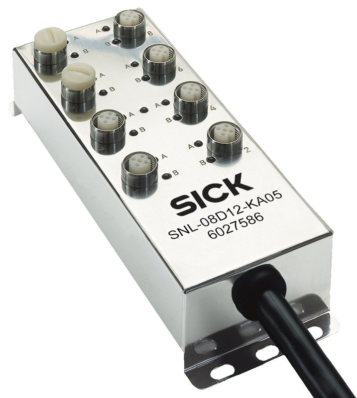 Распределительная коробка для датчиков SICK SNL–08D12–KA10