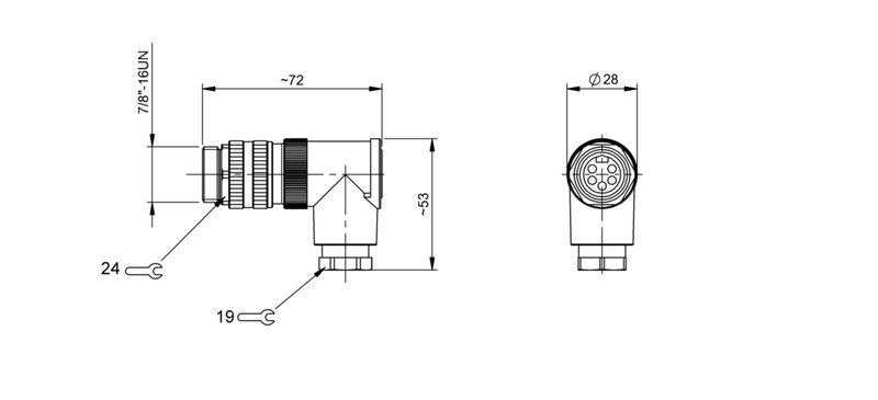 Разъем Balluff BCC A345-0000-20-000-61X5A5-000