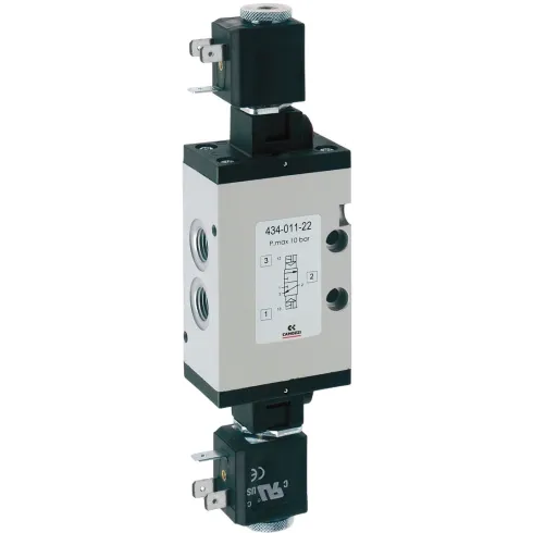 Распределитель с электромагнитным управлением Camozzi 433-011-22