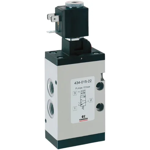 Распределитель с электромагнитным управлением Camozzi 433-015-22