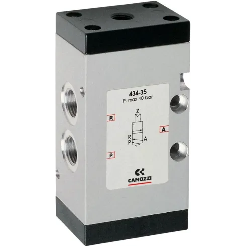 Распределитель с пневматическим управлением Camozzi 434-35