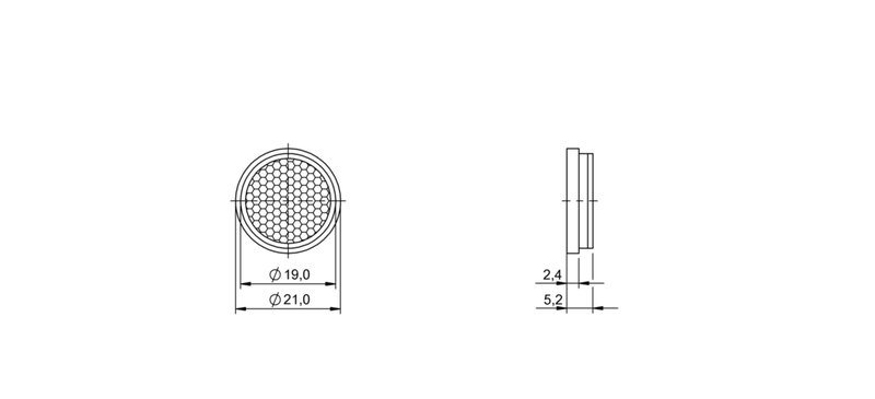 Рефлектор Balluff BOS R-16