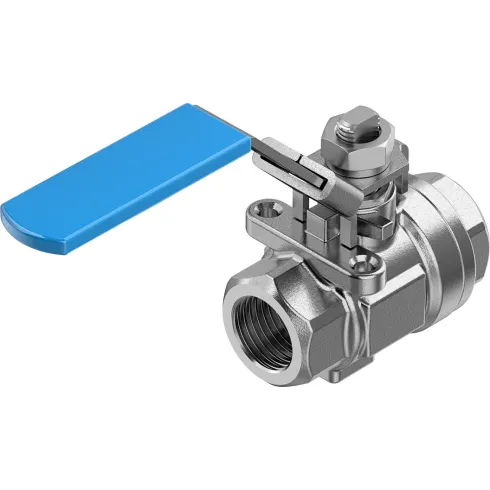 Шаровой кран Festo VZBE-1/2-T-63-D-2-M-V15V15 Ру63 Ду15 (PN63 DN15)