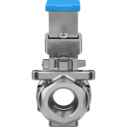 Шаровой кран Festo VZBE-1/2-T-63-D-2-M-V15V15 Ру63 Ду15 (PN63 DN15)