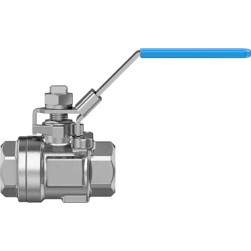 Шаровой кран Festo VZBE-1/2-T-63-D-2-M-V15V15 Ру63 Ду15 (PN63 DN15)