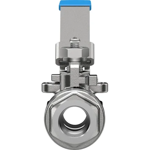 Шаровой кран Festo VZBE-1/2-T-63-D-2-M-V15V15 Ру63 Ду15 (PN63 DN15)