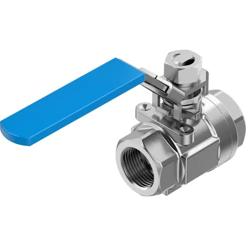 Шаровой кран Festo VZBE-3/4-T-63-D-2-M-V15V15 Ру63 Ду20 (PN63 DN20)