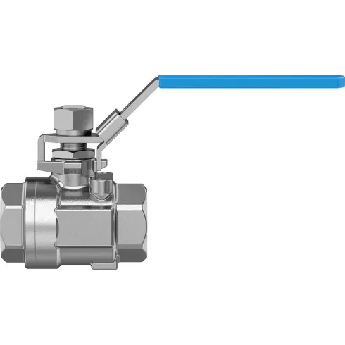 Шаровой кран Festo VZBE-3/4-T-63-D-2-M-V15V15 Ру63 Ду20 (PN63 DN20)