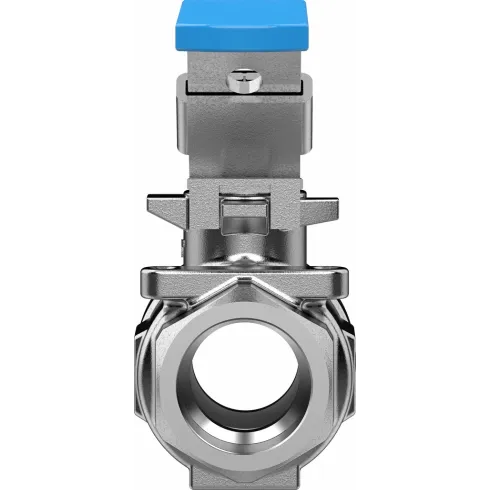 Шаровой кран Festo VZBE-1-T-63-D-2-M-V15V15 Ру63 Ду25 (PN63 DN25)