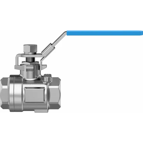 Шаровой кран Festo VZBE-1-T-63-D-2-M-V15V15 Ру63 Ду25 (PN63 DN25)