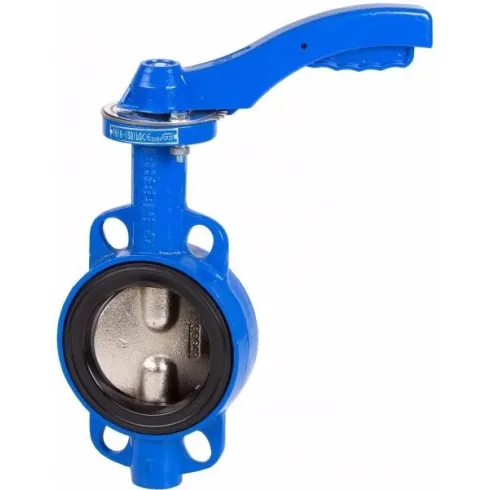 Затвор дисковый поворотный межфланцевый чугунный Genebre 2103-14 Ру16 Ду150 (PN16 DN150)