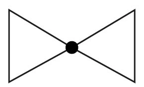 Кран шаровой латунный резьбовой Genebre 3029-08 Ру25 Ду40 (PN25 DN40)