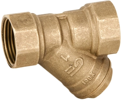 Фильтр сетчатый резьбовой латунный Genebre 3302-09 Ру16 Ду50 (PN16 DN50 )