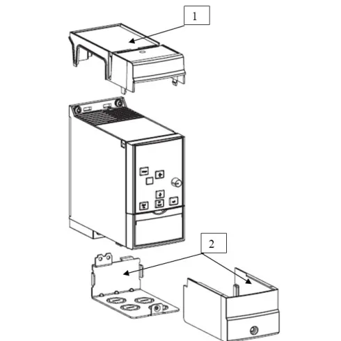 Крышка опции для ПЧВ3, корпус 06 ОВЕН КО3-6