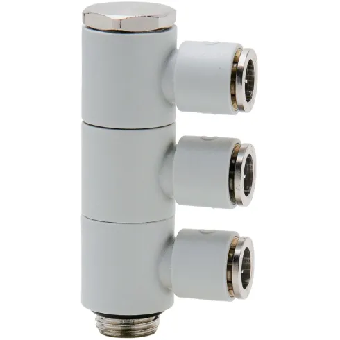 Коллектор цанговый Camozzi 7612-03-4-1/8