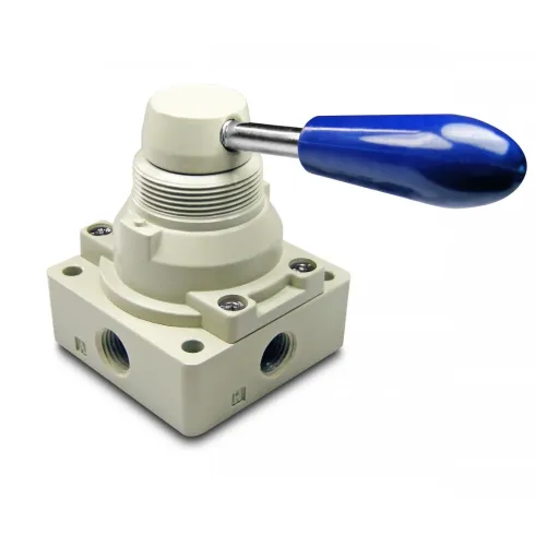 Распределитель с ручным управлением AirTAC 4HV410-20(L)