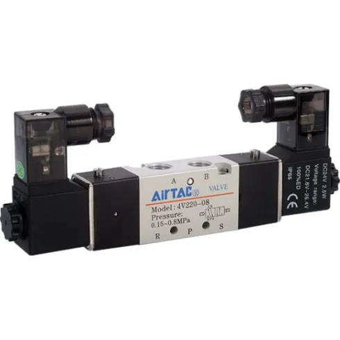 Распределитель с электромагнитным управлением AirTAC 4V230C-08