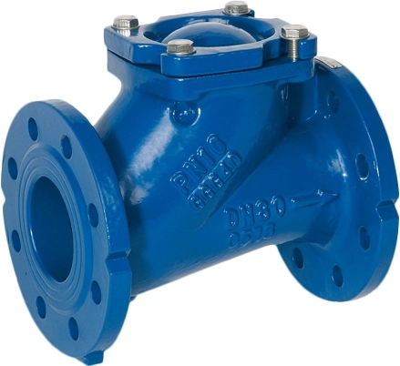 Клапан обратный шаровой фланцевый Genebre 2453-14 Ру16 Ду150 (PN16 DN150 )