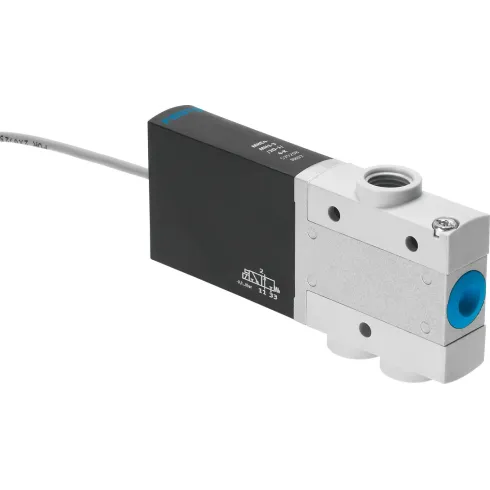 Распределитель с электромагнитным управлением Festo MHE4-M1H-3/2G-1/4-K