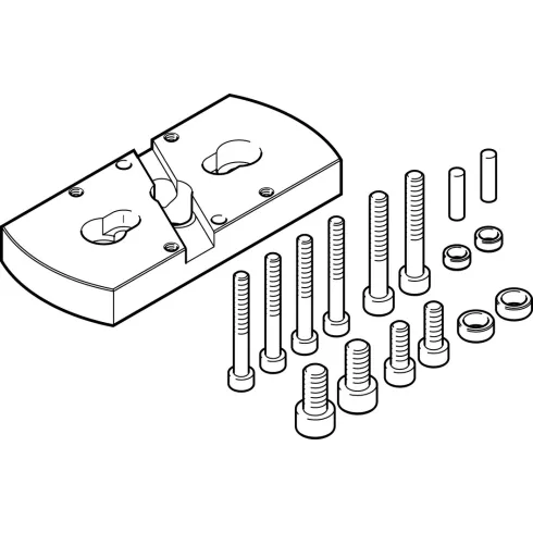 Адаптерная плита для параллельного захвата Festo HAPG-SD2-18