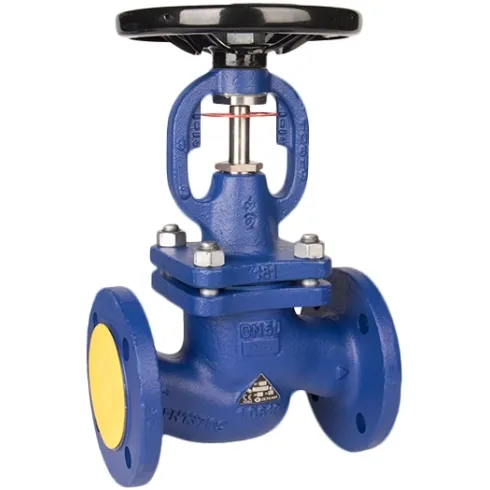 Вентиль запорный чугунный фланцевый Zetkama 234A-040-C-01 Ру16 Ду40 (PN16 DN40 )