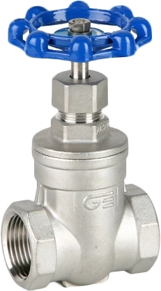 Задвижка клиновая резьбовая из нержавеющей стали Genebre 2220-04 Ру16 Ду15, (PN16 DN15)