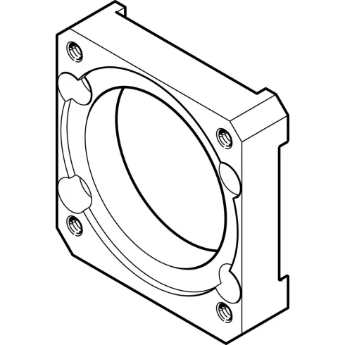 Фланец электродвигателя Festo EAMF-A-118C-100A