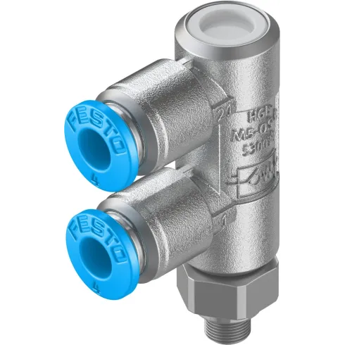 Управляемый обратный клапан Festo HGL-M5-QS-4