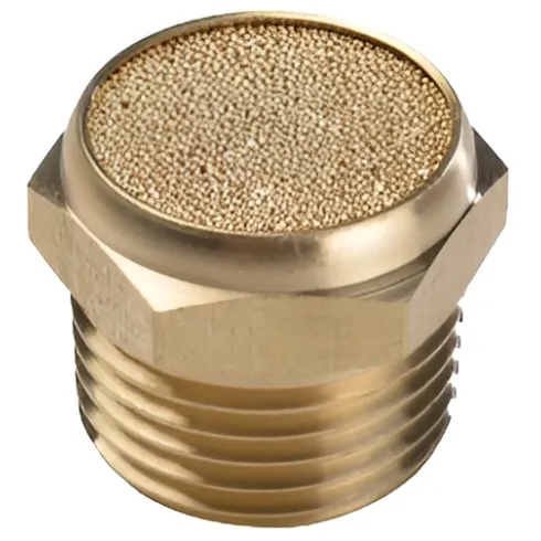 Глушитель алюминиевый резьбовой Naval Pneumatics AMTE-M-H-1/2