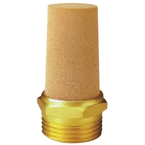 Глушитель латунный резьбовой Naval Pneumatics AMTE-M-LH-3/8