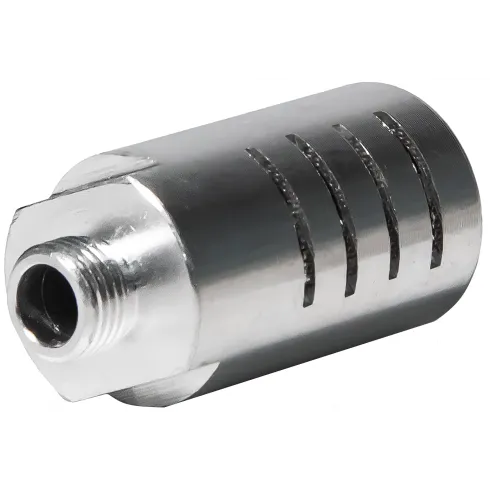 Глушитель алюминиевый резьбовой Naval Pneumatics U-1/8-B