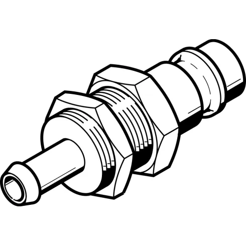 Соединительный фитинг Festo KS2-CN-4-S