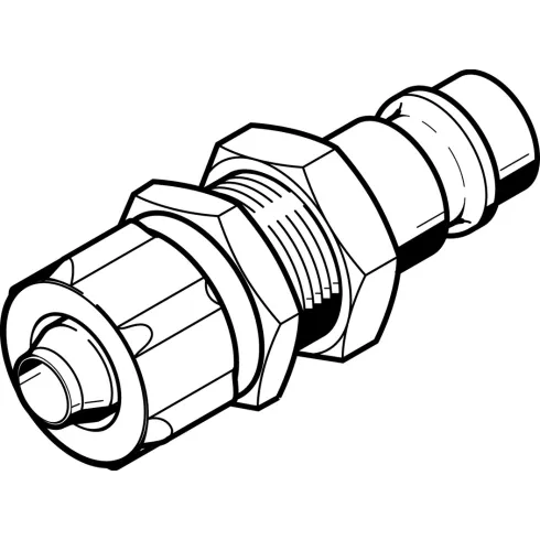 Соединительный фитинг Festo KS4-CK-9-S