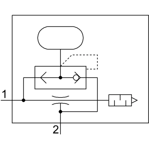 Эжектор базовый вакуумный пневматический Festo VN-05-H-T3-PQ2-VQ2-RO1-A