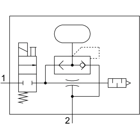 Эжектор базовый вакуумный электро-пневматический Festo VN-05-H-T3-PQ2-VQ2-RO1-B