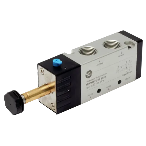 Распределитель с электромагнитным управлением KIPVALVE 533-3152